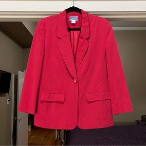 Vintage Pendleton red blazer
